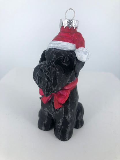 SantaPaws Weihnachtsbaum Ornament - Riesenschnauzer