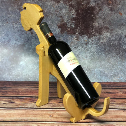 Weinflaschenhalter Riesenschnauzer